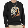 Funny Skeleton Soccer Halloween Sweatshirt - Trendy Graphic Unisex - T-Shirt, Sweatshirt, Hoodie