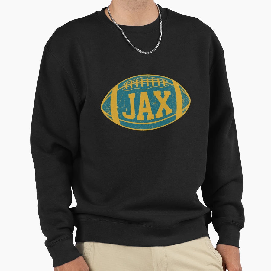 Jax Football White T-Shirt - Casual Everyday Wear Unisex - T-Shirt, Sweatshirt, Hoodie