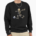 Soccer Skeleton Halloween Soccer Player T-Shirt - Graphic Print for Adults - T-Shirt, Sweatshirt, Hoodie