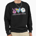 Peace Love Soccer Soccer Sweatshirt - Casual Everyday Wear for Adults - T-Shirt, Sweatshirt, Hoodie