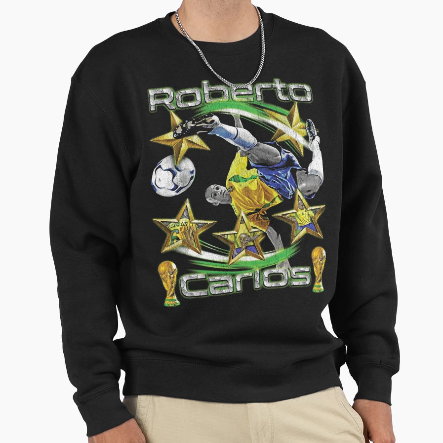 Rc3 Roberto Carlos Sweatshirt - Trendy Graphic for Adults - T-Shirt, Sweatshirt, Hoodie