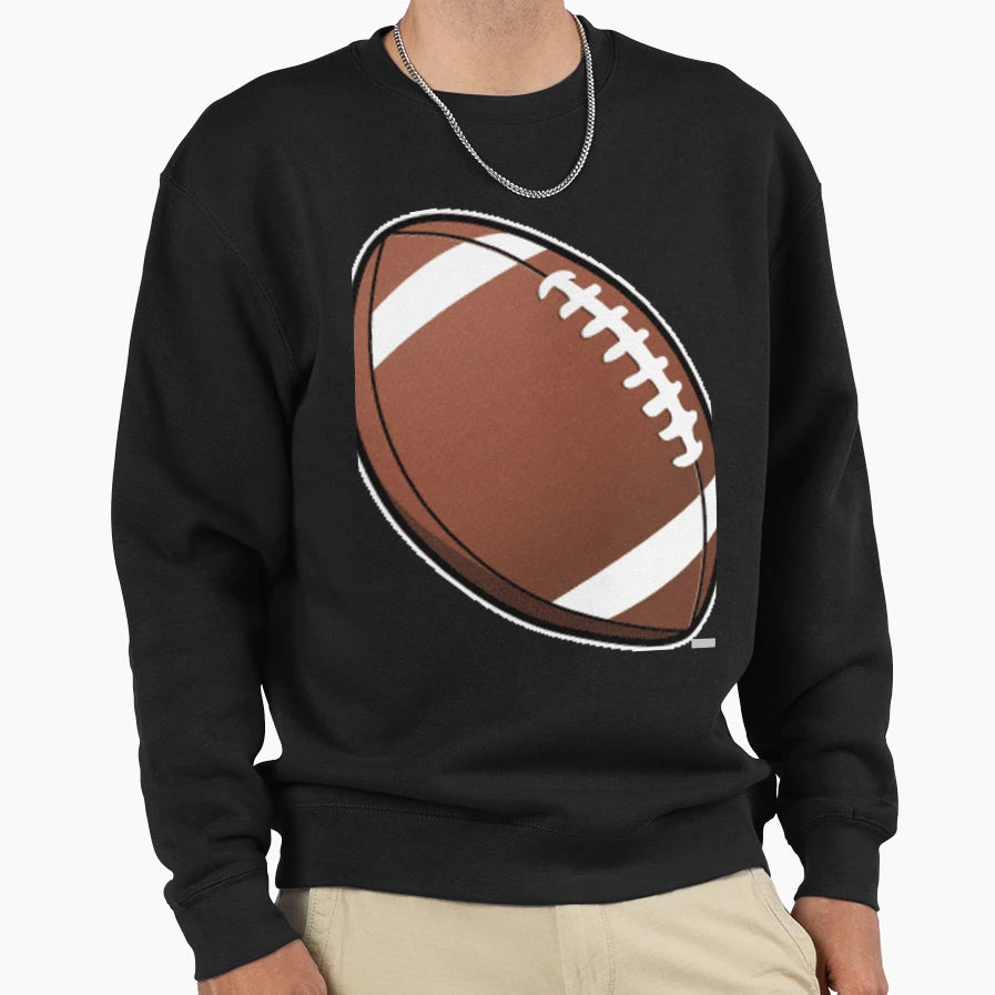 Football 1 Sweatshirt - Minimalist Print Men Women - T-Shirt, Sweatshirt, Hoodie