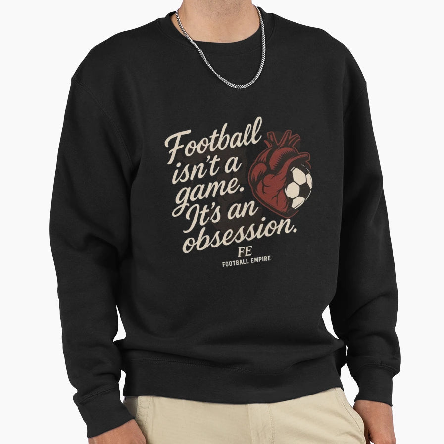 Football Empire Obsession Heart Sweatshirt - Unique Graphic for Adults - T-Shirt, Sweatshirt, Hoodie