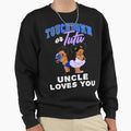 Touchdown Or Tutu Uncle Loves You Sweatshirt - Graphic Print for Adults - T-Shirt, Sweatshirt, Hoodie