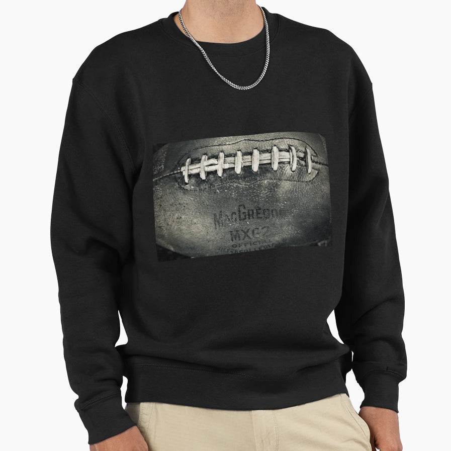 Sports Football Black And White Sweatshirt - Streetwear Style Unisex - T-Shirt, Sweatshirt, Hoodie