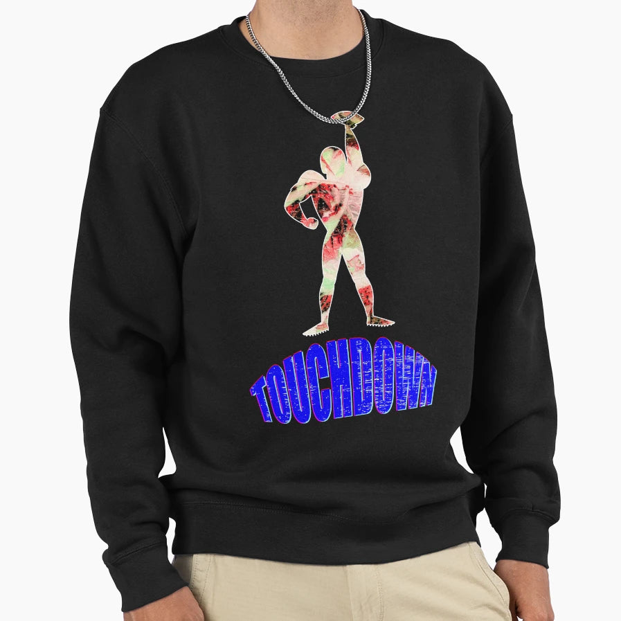 American Football Touchdown Pose Sweatshirt - Fun Novelty Design Men Women - T-Shirt, Sweatshirt, Hoodie