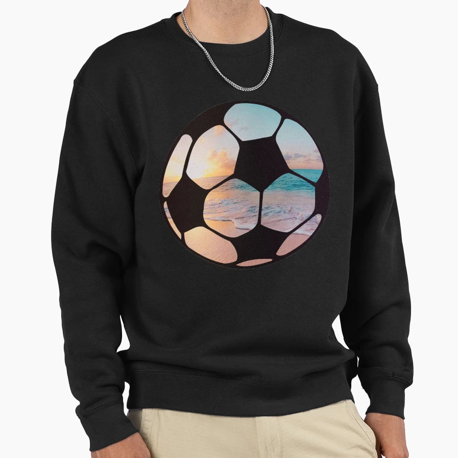 Summer Beach Soccer Season Sweatshirt - Fun Novelty Design Unisex - T-Shirt, Sweatshirt, Hoodie