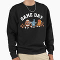 Football Game Day Groovy Sports Sweatshirt - Novelty Apparel for Adults - T-Shirt, Sweatshirt, Hoodie