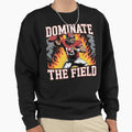 Dominate Field American Football Sweatshirt - Minimalist Print Men Women - T-Shirt, Sweatshirt, Hoodie