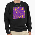 Cartoon Lightning Pattern Sweatshirt - Graphic Print Unisex - T-Shirt, Sweatshirt, Hoodie