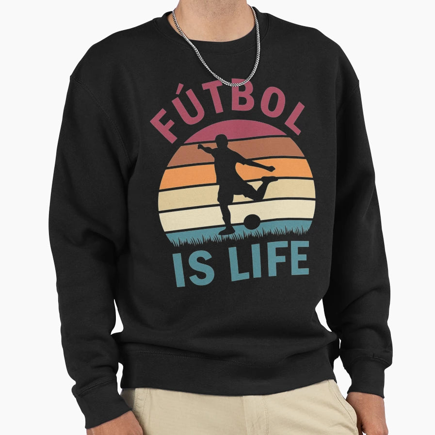 F Tbol Is Life Football And Sweatshirt - Fun Novelty Design for Adults - T-Shirt, Sweatshirt, Hoodie