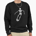 Funny Skeleton Playing Soccer Sweatshirt - Streetwear Style Men Women - T-Shirt, Sweatshirt, Hoodie