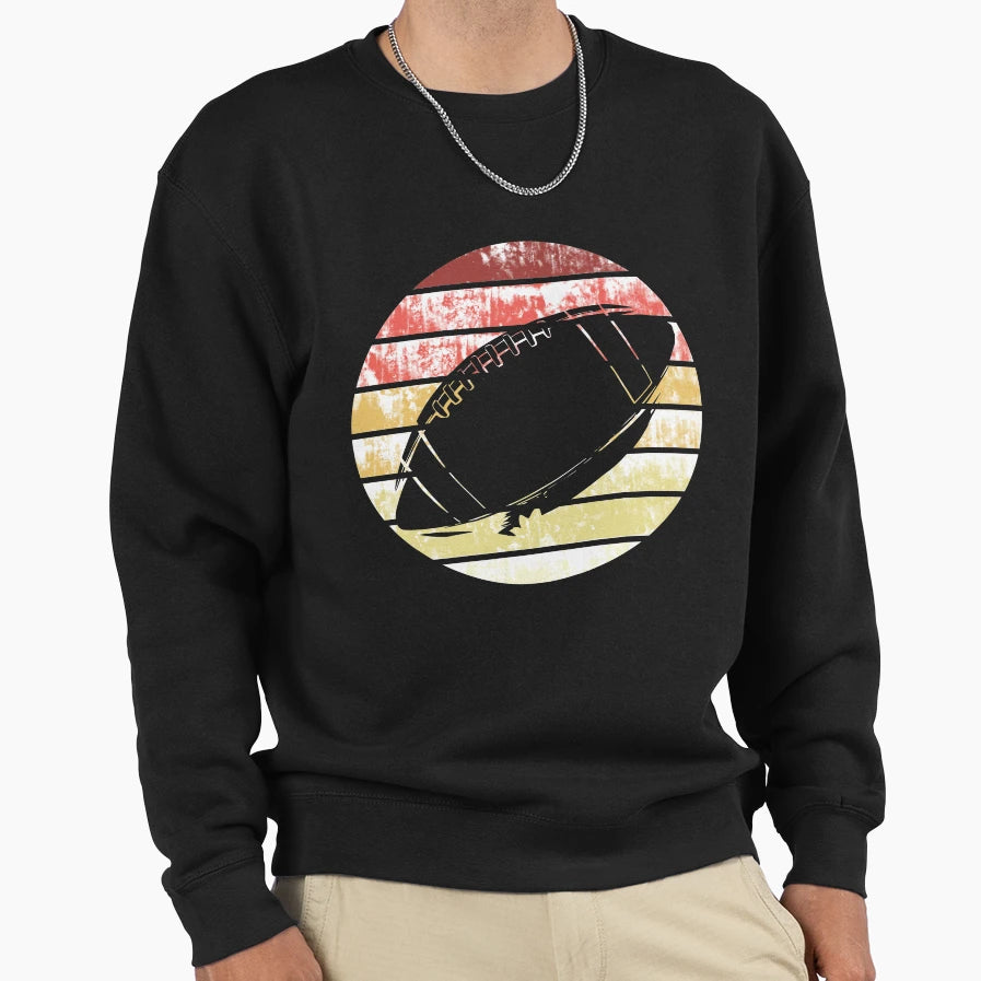 Amercian Football Quarterback Sweatshirt - Fun Novelty Design for Adults - T-Shirt, Sweatshirt, Hoodie