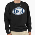 Indianapolis Throwback Football Sweatshirt - Minimalist Print Unisex - T-Shirt, Sweatshirt, Hoodie