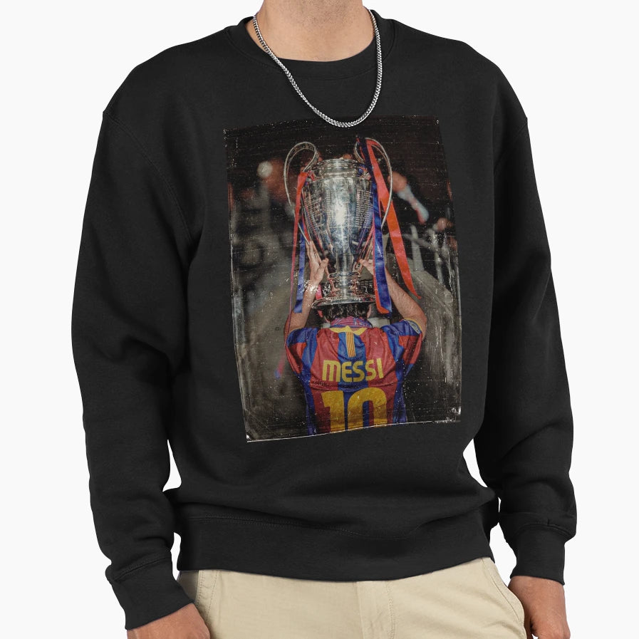 Lionel Messi Champion Sweatshirt - Fun Novelty Design Men Women - T-Shirt, Sweatshirt, Hoodie