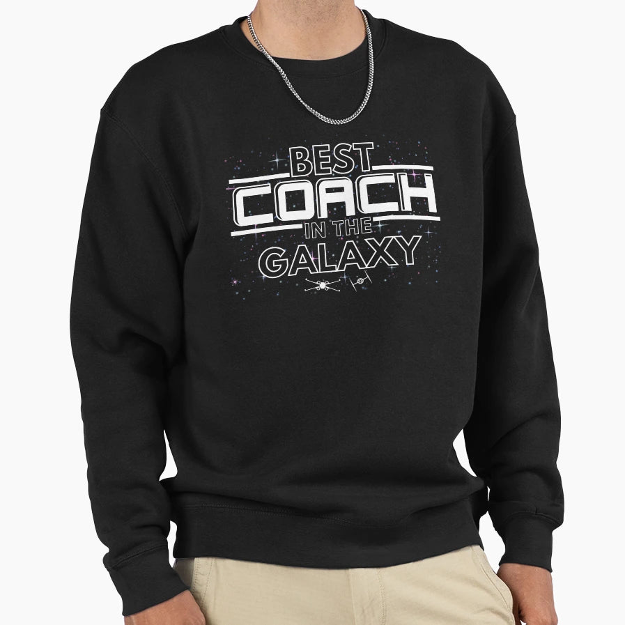 Best Coach Galaxy Sport Trainer Sweatshirt - Casual Everyday Wear Unisex - T-Shirt, Sweatshirt, Hoodie