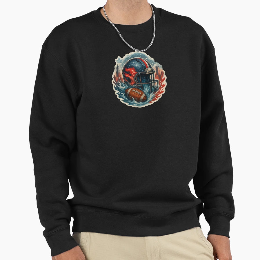 Blizzard City Gridiron Sweatshirt - Minimalist Print Men Women - T-Shirt, Sweatshirt, Hoodie
