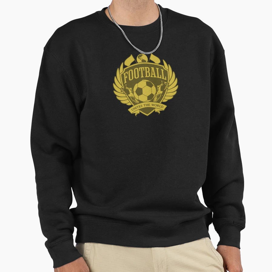 Copy Football Unites World Sweatshirt - Unique Graphic Men Women - T-Shirt, Sweatshirt, Hoodie