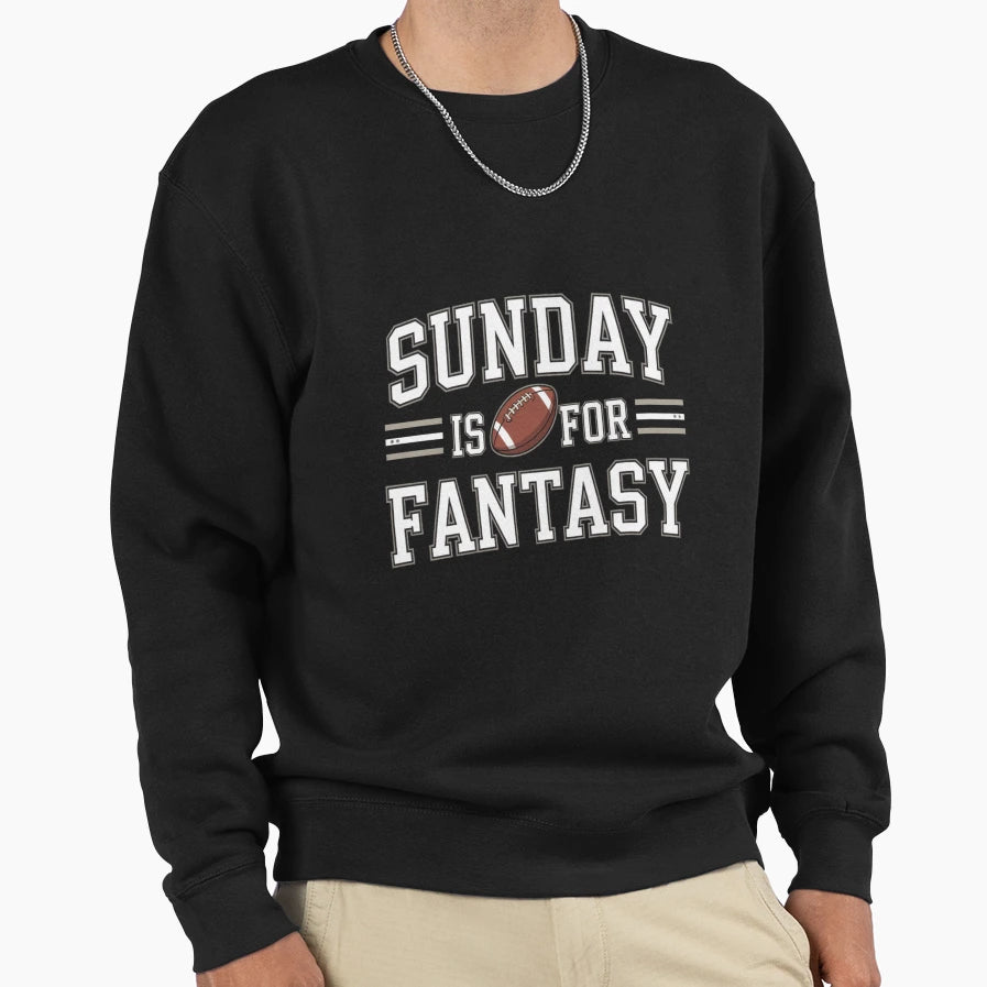 Sunday Is Fantasy Football Gift Sweatshirt - Aesthetic Graphic Unisex - T-Shirt, Sweatshirt, Hoodie
