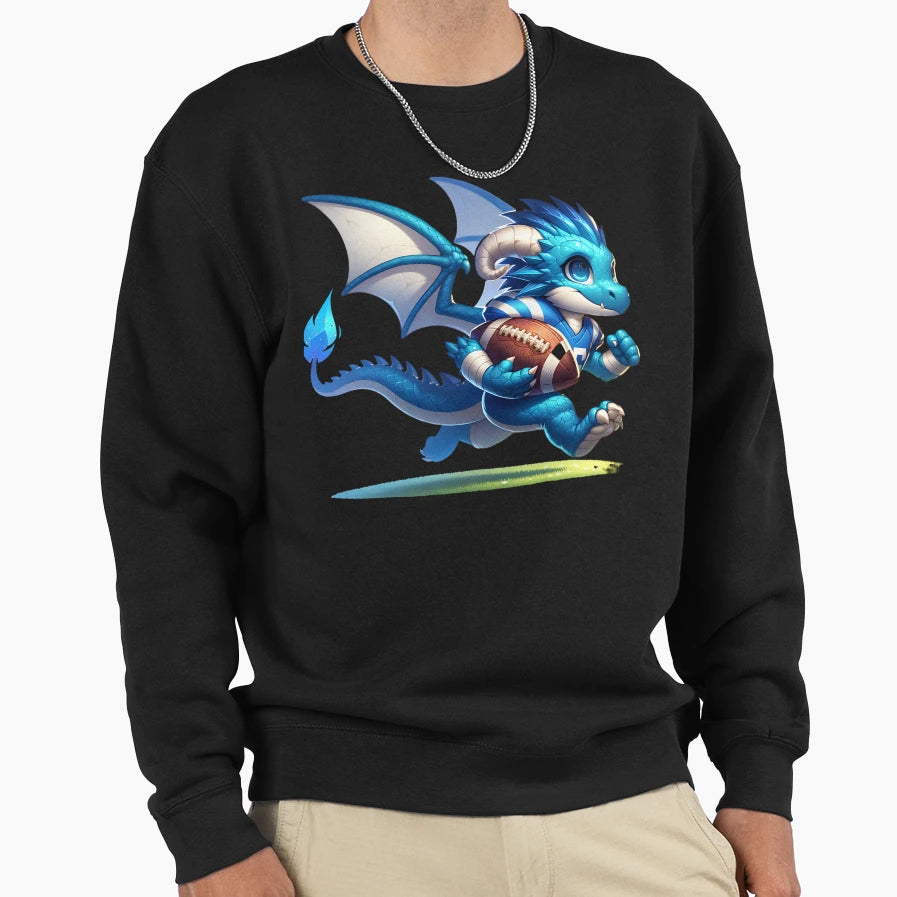 Fantay Football Dragon Sweatshirt - Custom Art Print Men Women - T-Shirt, Sweatshirt, Hoodie