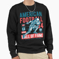 American Football Hall Fame Sweatshirt - Minimalist Print Men Women - T-Shirt, Sweatshirt, Hoodie