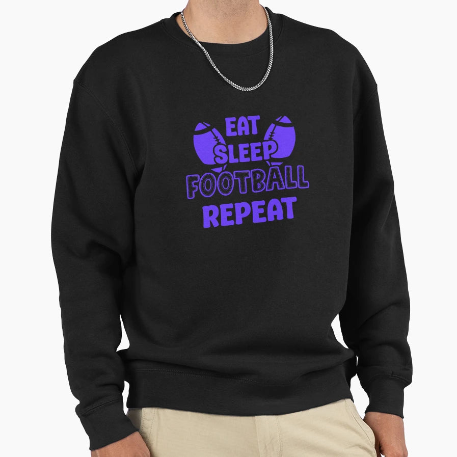 Funny Game Day American Football Lovers Sweatshirt - Graphic Print Unisex - T-Shirt, Sweatshirt, Hoodie