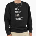 Eat Sleep D D Repeat Sweatshirt - Aesthetic Graphic for Adults - T-Shirt, Sweatshirt, Hoodie