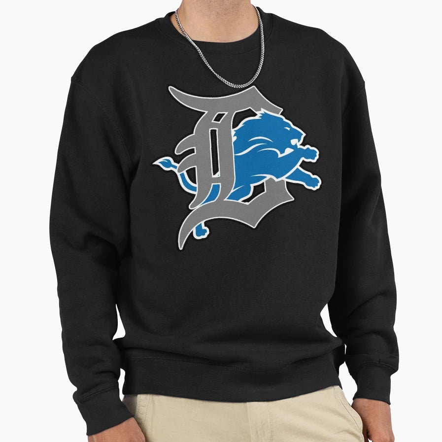 Detroit Lions Sweatshirt - Streetwear Style Unisex - T-Shirt, Sweatshirt, Hoodie