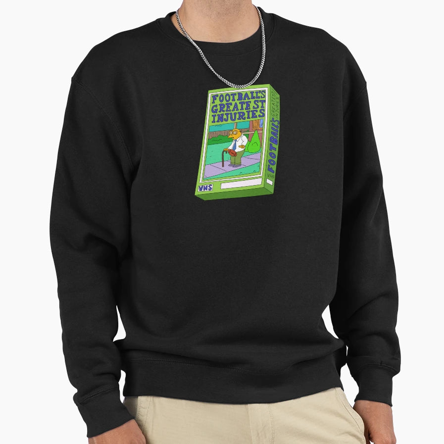 Simpsons Getting Hit Sweatshirt - Casual Everyday Wear for Adults - T-Shirt, Sweatshirt, Hoodie