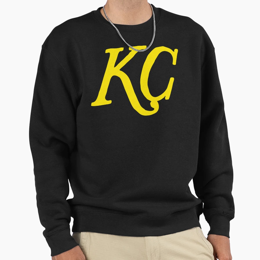 Kansas City Simple Initials Sweatshirt - Streetwear Style for Adults - T-Shirt, Sweatshirt, Hoodie