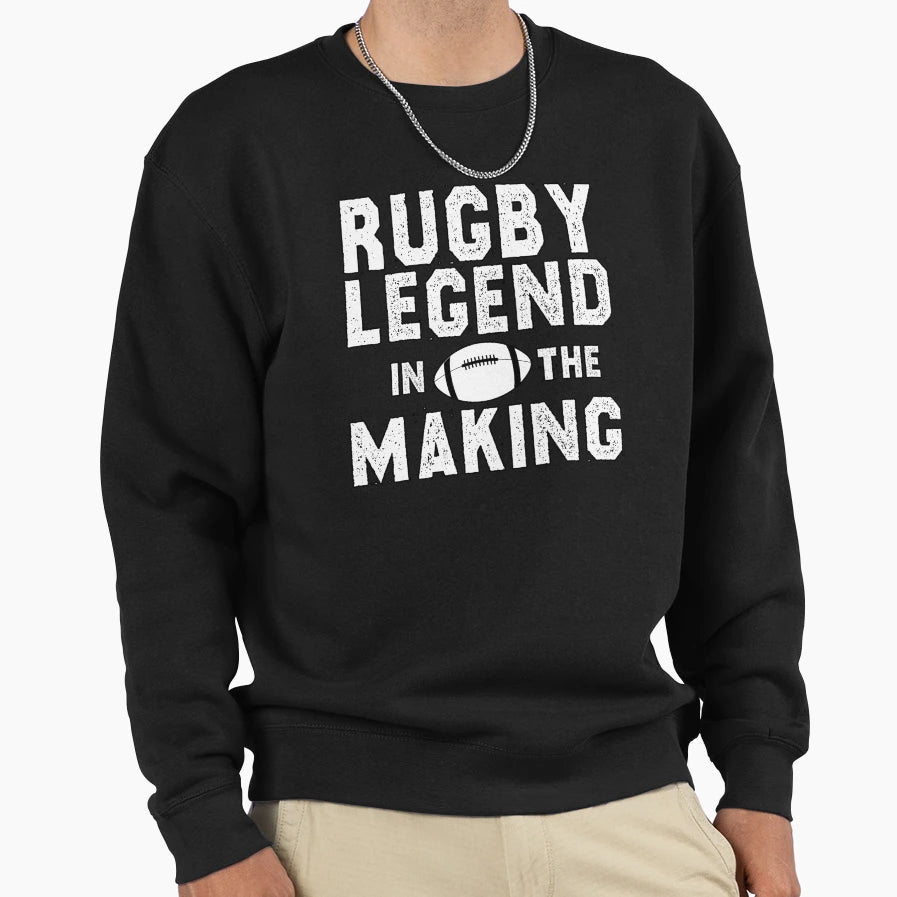 Funny American Football Rugby Legend Sweatshirt - Minimalist Print Unisex - T-Shirt, Sweatshirt, Hoodie