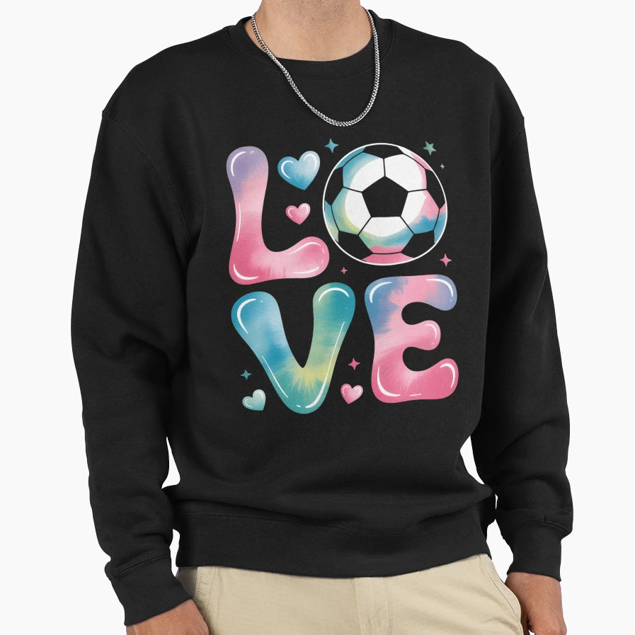 Soccer Soccer Player Sweatshirt - Aesthetic Graphic Unisex - T-Shirt, Sweatshirt, Hoodie