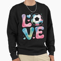 Soccer Soccer Player Sweatshirt - Aesthetic Graphic Unisex - T-Shirt, Sweatshirt, Hoodie