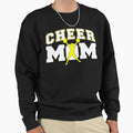 Cheer Mom Art Cheerleader Sweatshirt - Aesthetic Graphic Unisex - T-Shirt, Sweatshirt, Hoodie