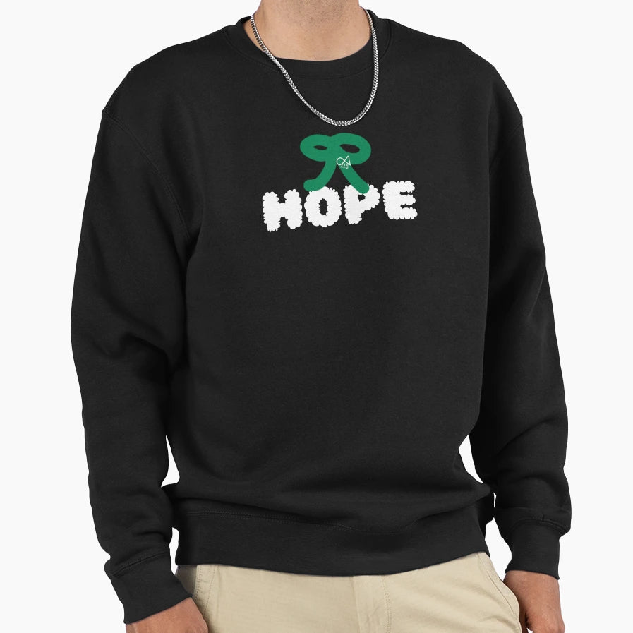 Hope Lamaisonofmy Green Hope Sweatshirt - Streetwear Style Men Women - T-Shirt, Sweatshirt, Hoodie