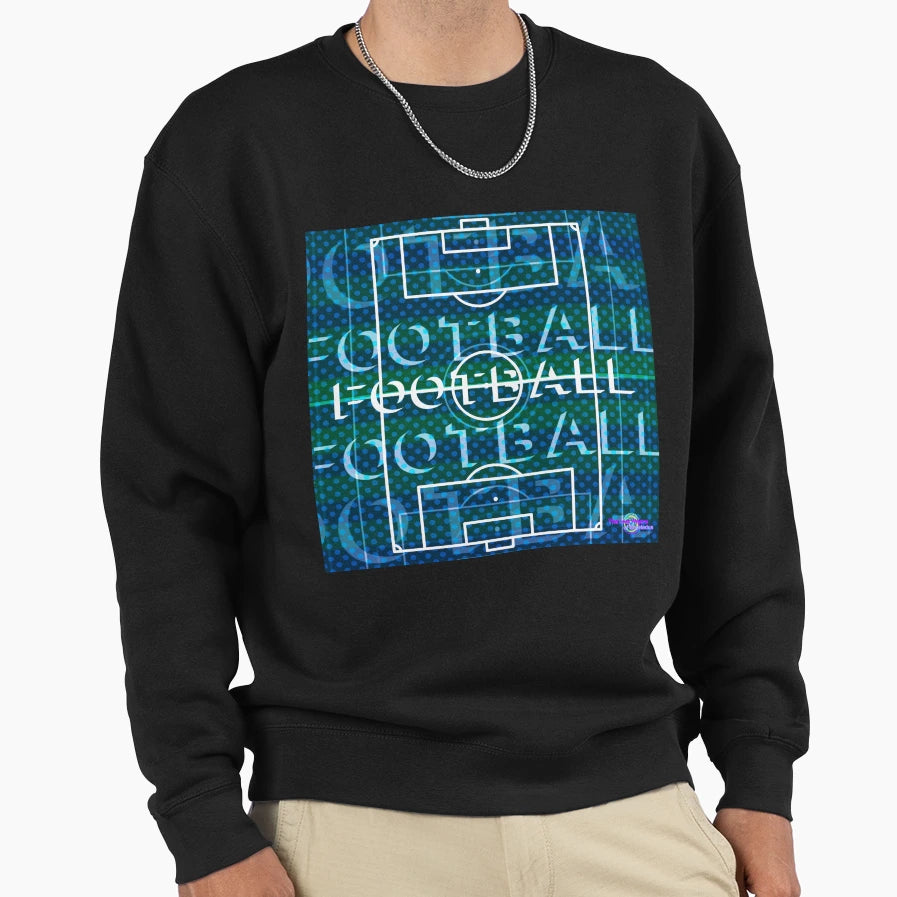 Football Wc Dot Pop Sweatshirt - Casual Everyday Wear Men Women - T-Shirt, Sweatshirt, Hoodie