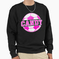 Candy Name Soccer Play Football Sports Sweatshirt - Unique Graphic Unisex - T-Shirt, Sweatshirt, Hoodie