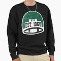 New York Throwback Football Helmet Sweatshirt - Novelty Apparel Unisex - T-Shirt, Sweatshirt, Hoodie
