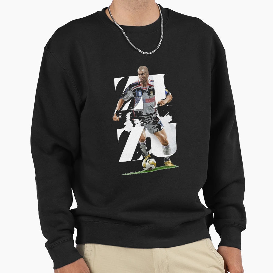 Zidane Sweatshirt - Fun Novelty Design for Adults - T-Shirt, Sweatshirt, Hoodie
