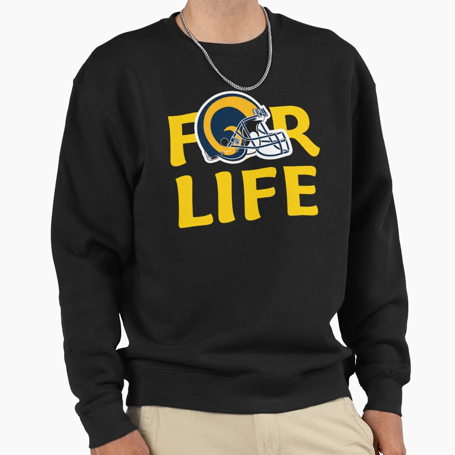 Los Angeles Rams Sweatshirt - Novelty Apparel for Adults - T-Shirt, Sweatshirt, Hoodie