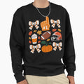 Football Pumpkin Season Thanksgiving Sweatshirt - Minimalist Print Unisex - T-Shirt, Sweatshirt, Hoodie