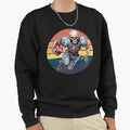 Skeleton Football Player Skeleton Sweatshirt - Unique Graphic for Adults - T-Shirt, Sweatshirt, Hoodie