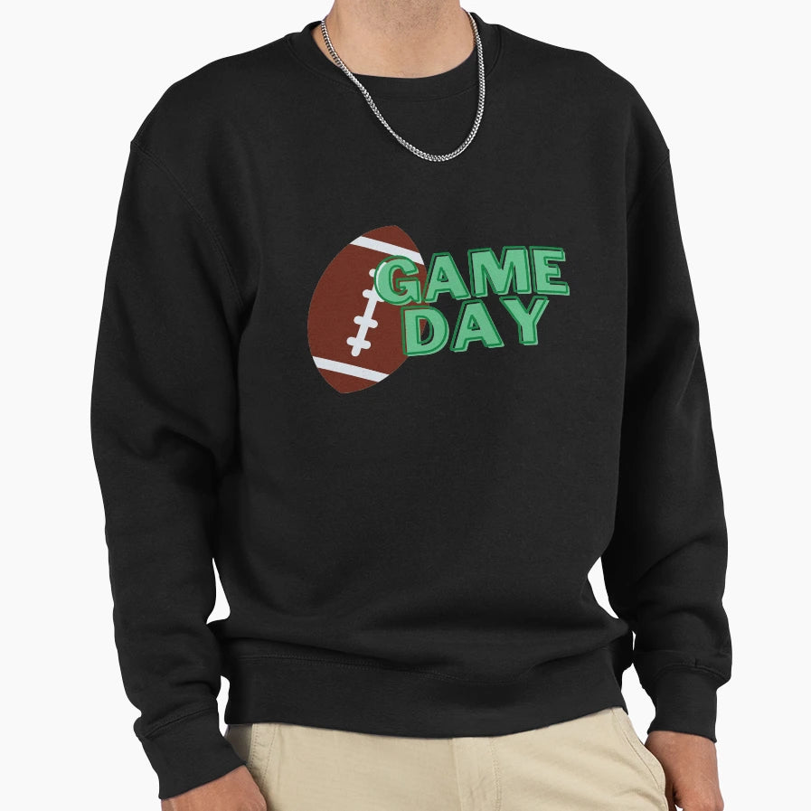 Game Day Football Game Day Sweatshirt - Aesthetic Graphic Men Women - T-Shirt, Sweatshirt, Hoodie