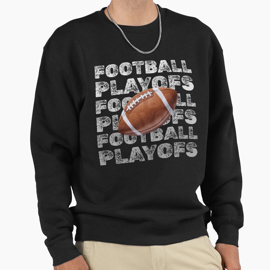 Football Playoffs Game Day Energy Sweatshirt - Fun Novelty Design Men Women - T-Shirt, Sweatshirt, Hoodie