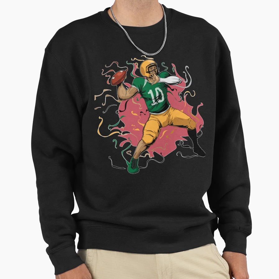 American Football T-Shirt - Unique Graphic for Adults - T-Shirt, Sweatshirt, Hoodie