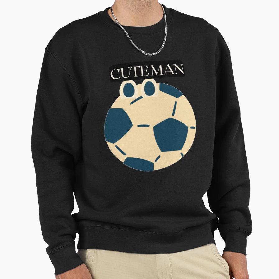 Soccer Ball Sweatshirt - Casual Everyday Wear Men Women - T-Shirt, Sweatshirt, Hoodie