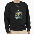 I Love Football Sweatshirt - Graphic Print for Adults - T-Shirt, Sweatshirt, Hoodie