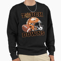 Orange Black Vibe Football Game Sweatshirt - Novelty Apparel for Adults - T-Shirt, Sweatshirt, Hoodie