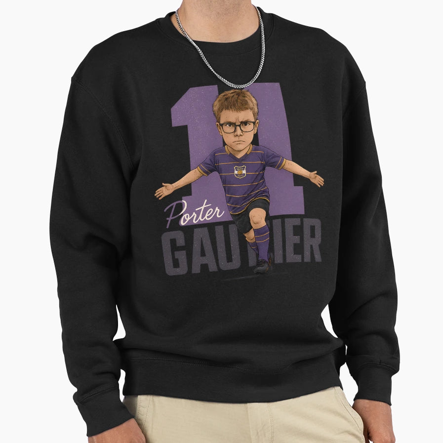 Porter Gautier 1 Sweatshirt - Minimalist Print Unisex - T-Shirt, Sweatshirt, Hoodie