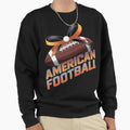 Coquette Football Lets American Sweatshirt - Custom Art Print Men Women - T-Shirt, Sweatshirt, Hoodie